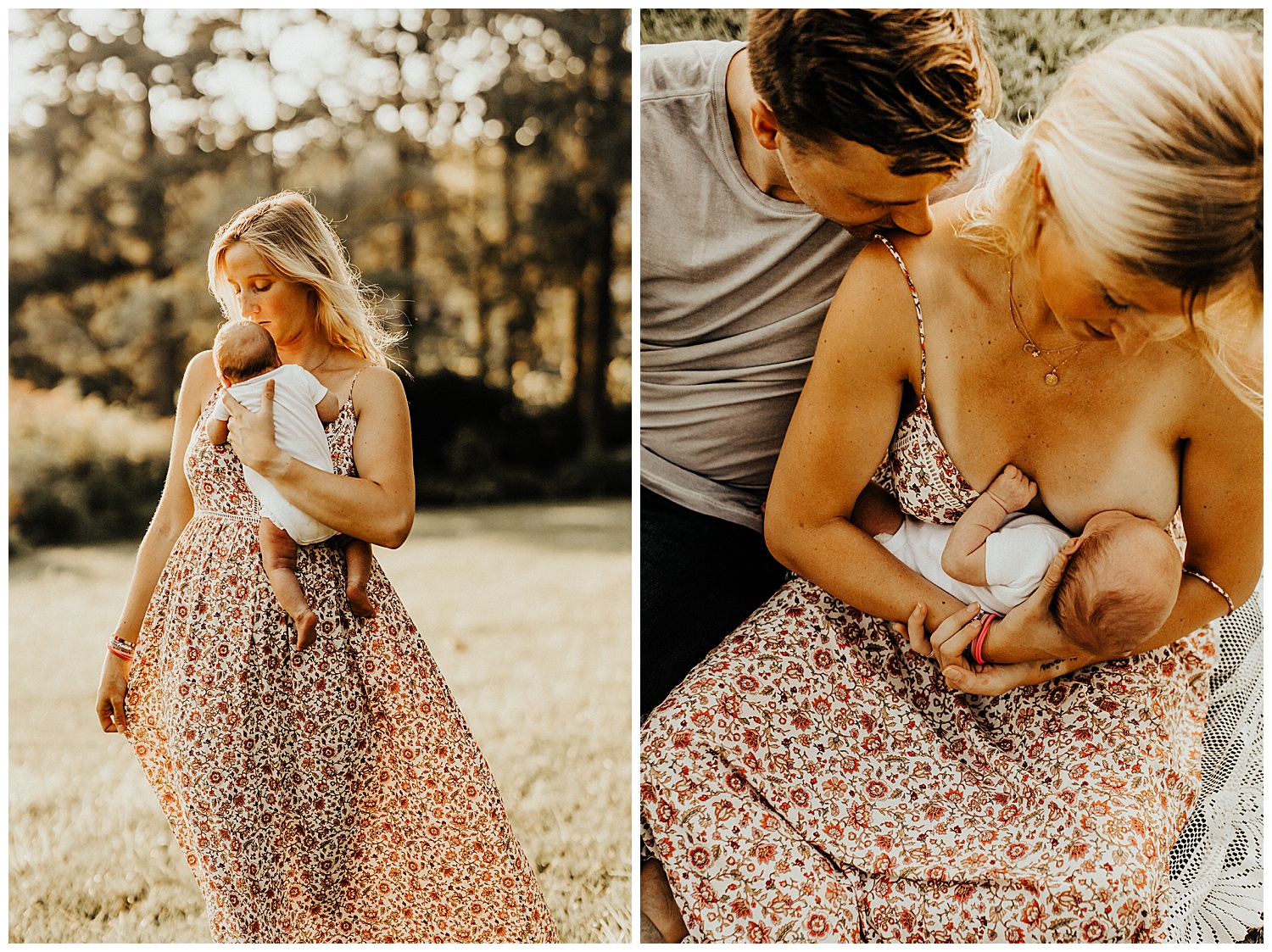 wilmington photographer captures breasteeding newborn portraits through relaxed baby led sessions 